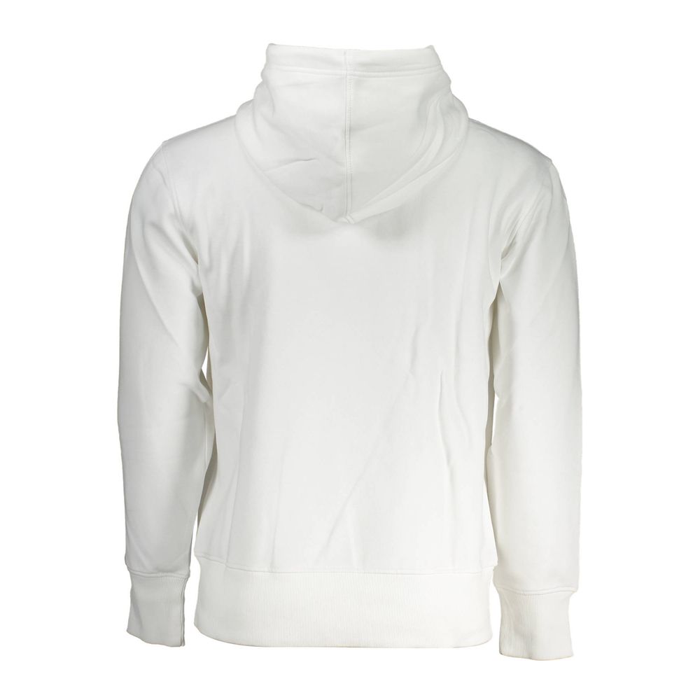 Calvin Klein Weißer Baumwollpullover für Männer