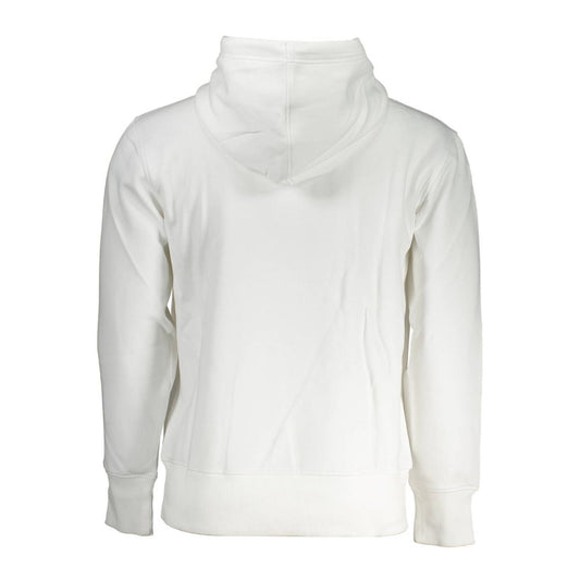Calvin Klein Weißer Baumwollpullover für Männer