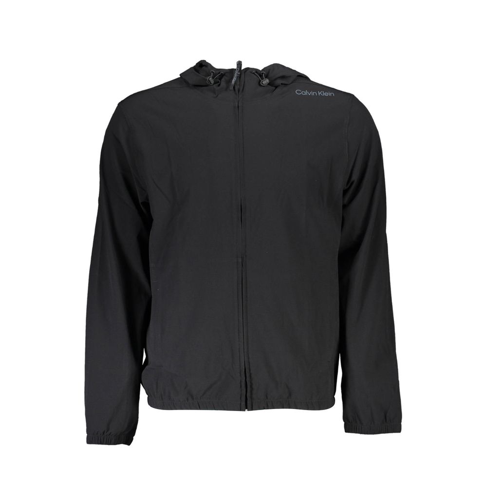 Calvin Klein Schwarzes Polyester Herren Sweatshirt