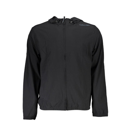 Calvin Klein Schwarzes Polyester Herren Sweatshirt