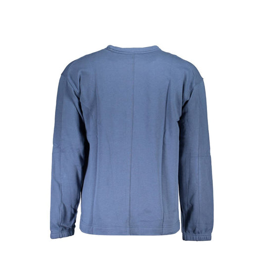 Calvin Klein Blauer Baumwollpullover für Männer