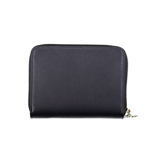 Tommy Hilfiger Blue Polyurethane Women Wallet