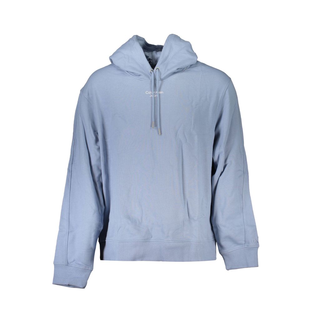 Calvin Klein Blauer Baumwollpullover für Männer