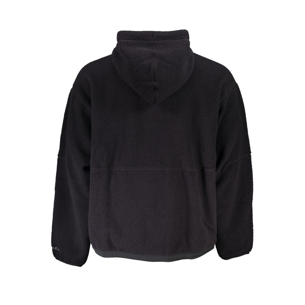 Calvin Klein Schwarzer Polyester Herren Pullover mit Kapuze