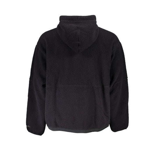 Calvin Klein Schwarzer Polyester Herren Pullover mit Kapuze
