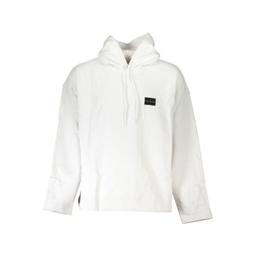 Calvin Klein Weißer Baumwollpullover für Männer