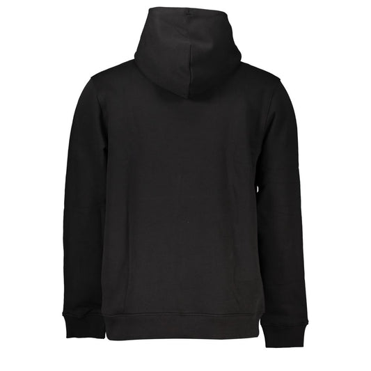 Tommy Hilfiger Schwarzer Baumwollpullover für Männer mit Kapuze