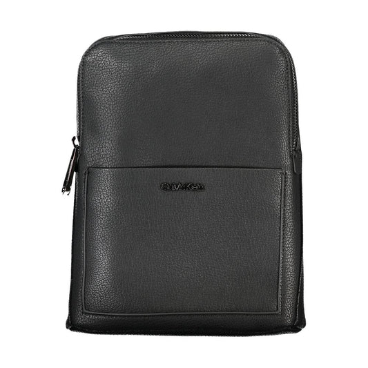 Calvin Klein Schwarze Polyester-Umhängetasche