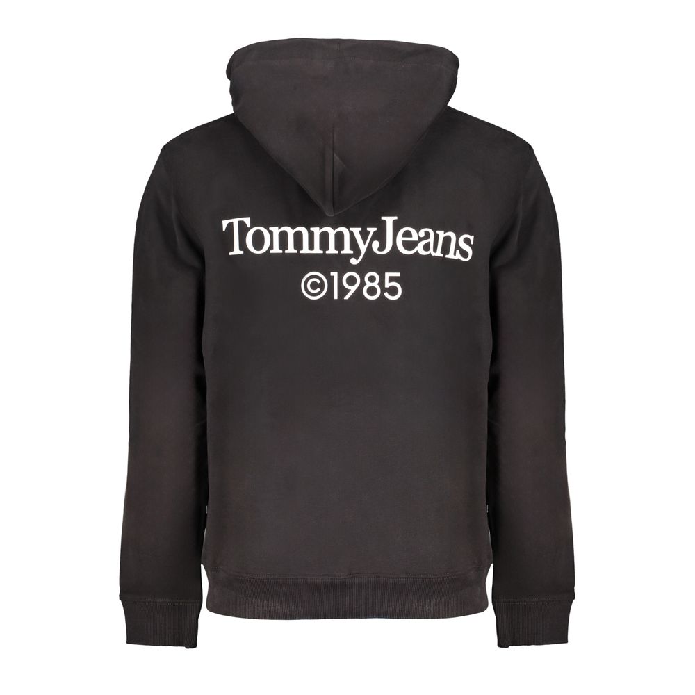 Tommy Hilfiger Schwarzer Baumwollpullover für Männer