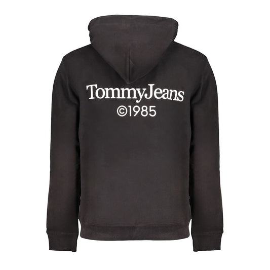 Tommy Hilfiger Schwarzer Baumwollpullover für Männer