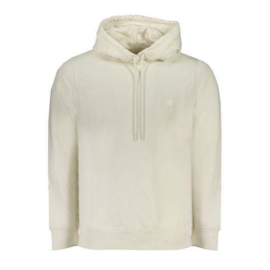Calvin Klein Weißer Baumwollpullover für Männer
