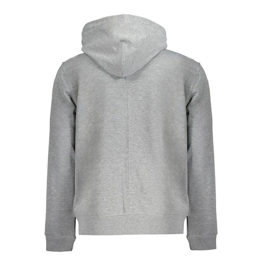 Calvin Klein Grigio Polyester Men's Hoodie