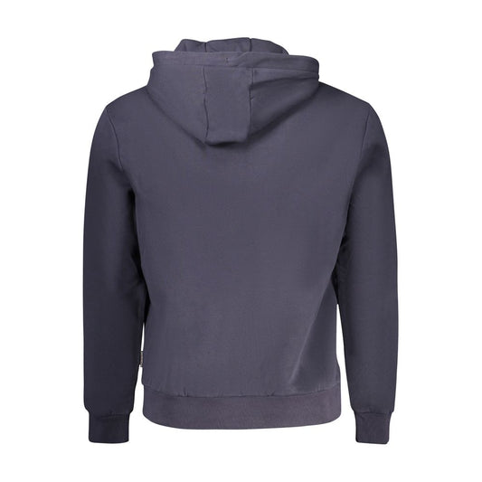 Napapijri Blue Cotton Men's Hoodie