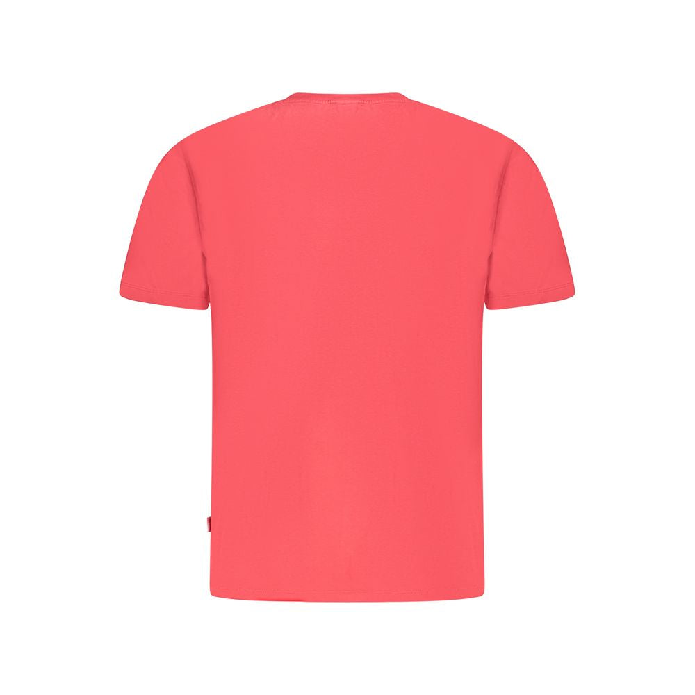 Pepe Jeans Rosso Cotton Men T-Shirt