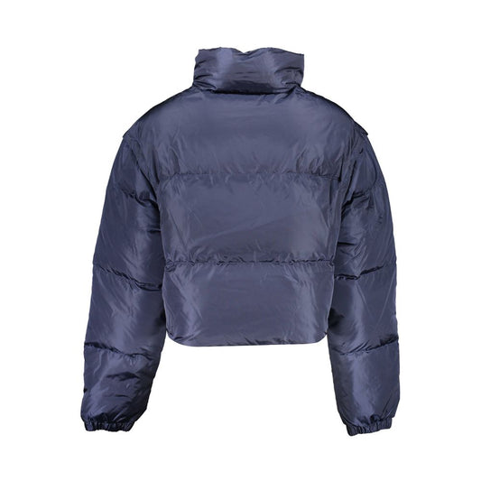 Tommy Hilfiger Blue Polyamide Coat