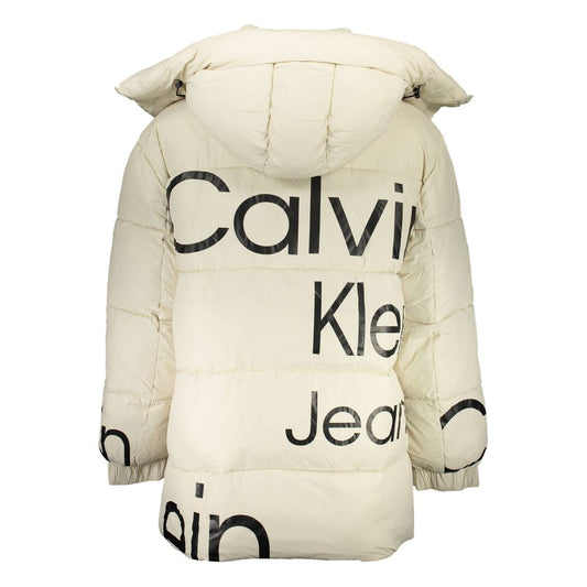 Calvin Klein Beige Polyester Männer Jacke