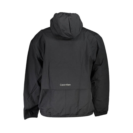 Calvin Klein Schwarze Baumwolljacke für Männer