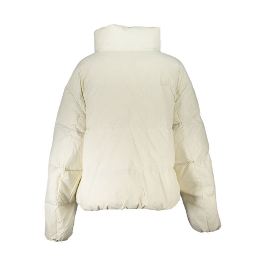 Calvin Klein White Polyamide Shell Jacket