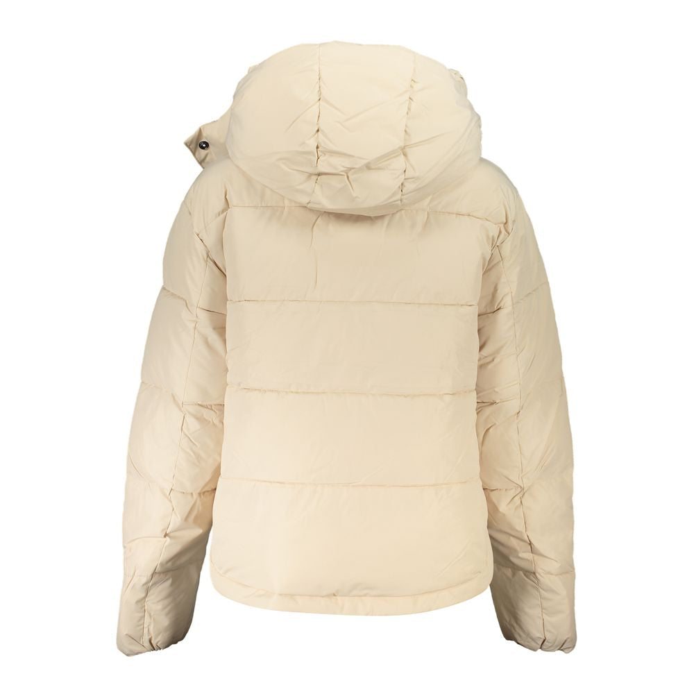 Calvin Klein Beige Polyester Shell Jacket