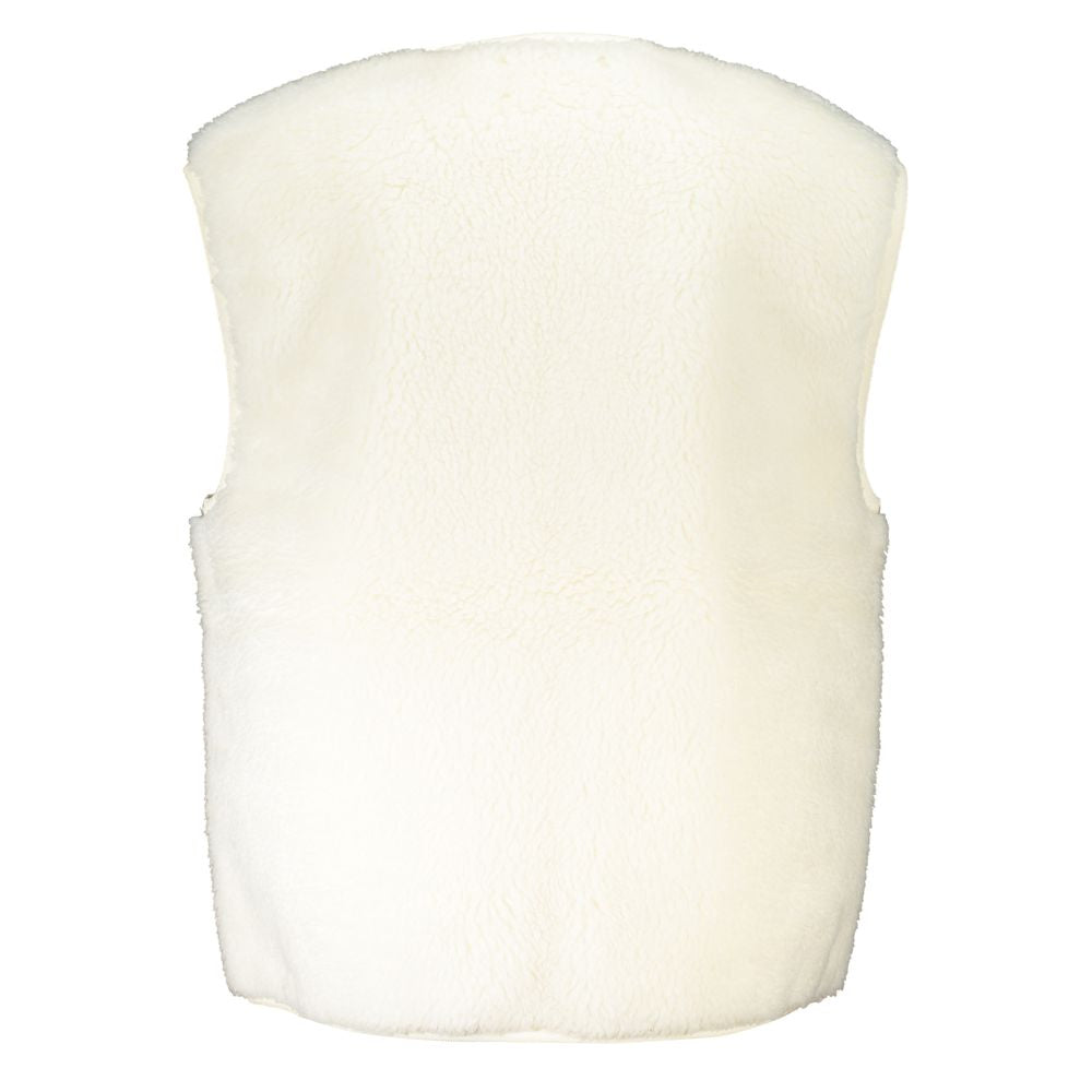 Calvin Klein Weißer Polyester-Damenmantel