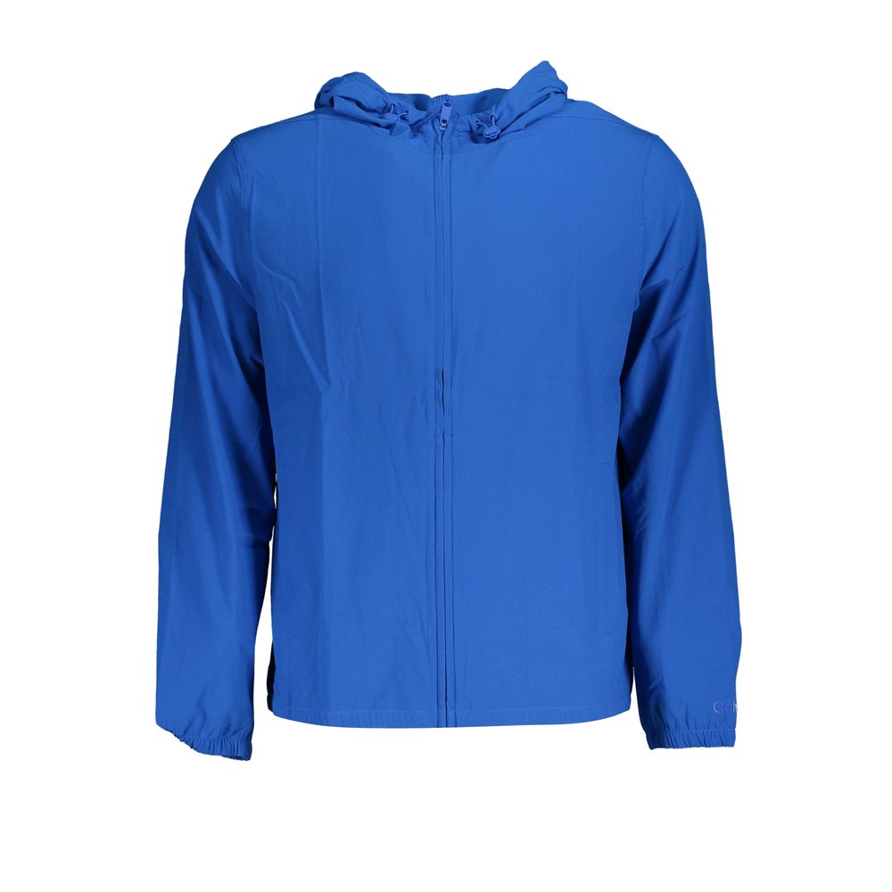 Calvin Klein Blaue Polyester-Sportjacke für Männer