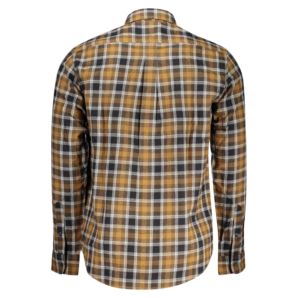 Timberland Marrone Cotton Men Shirt