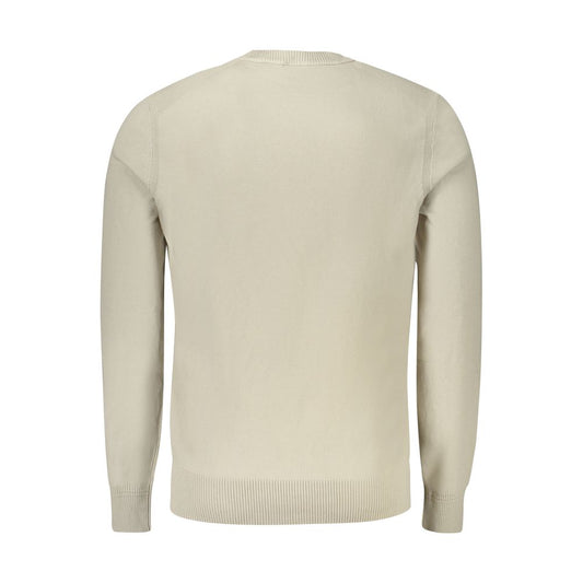 Hugo Boss Beigefarbener Baumwollpullover