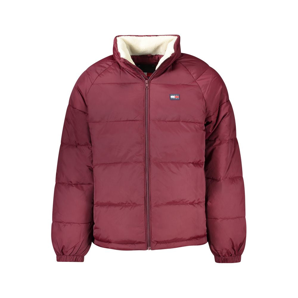 Tommy Hilfiger Rote Jacke aus recyceltem Polyester für Männer