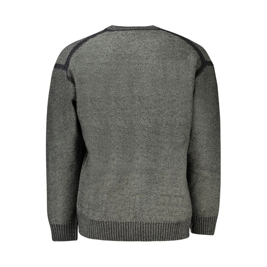 Hugo Boss Grauer Pullover aus Wolle