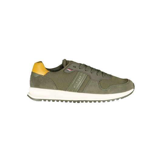 Tommy Hilfiger Grüner Polyester Sneaker
