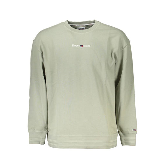 Tommy Hilfiger Grüner Baumwollpullover für Männer