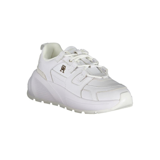 Tommy Hilfiger Bianco Poliuretano Donna Sneaker