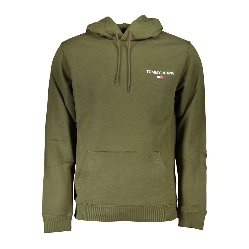Tommy Hilfiger Grüner Baumwollpullover für Männer