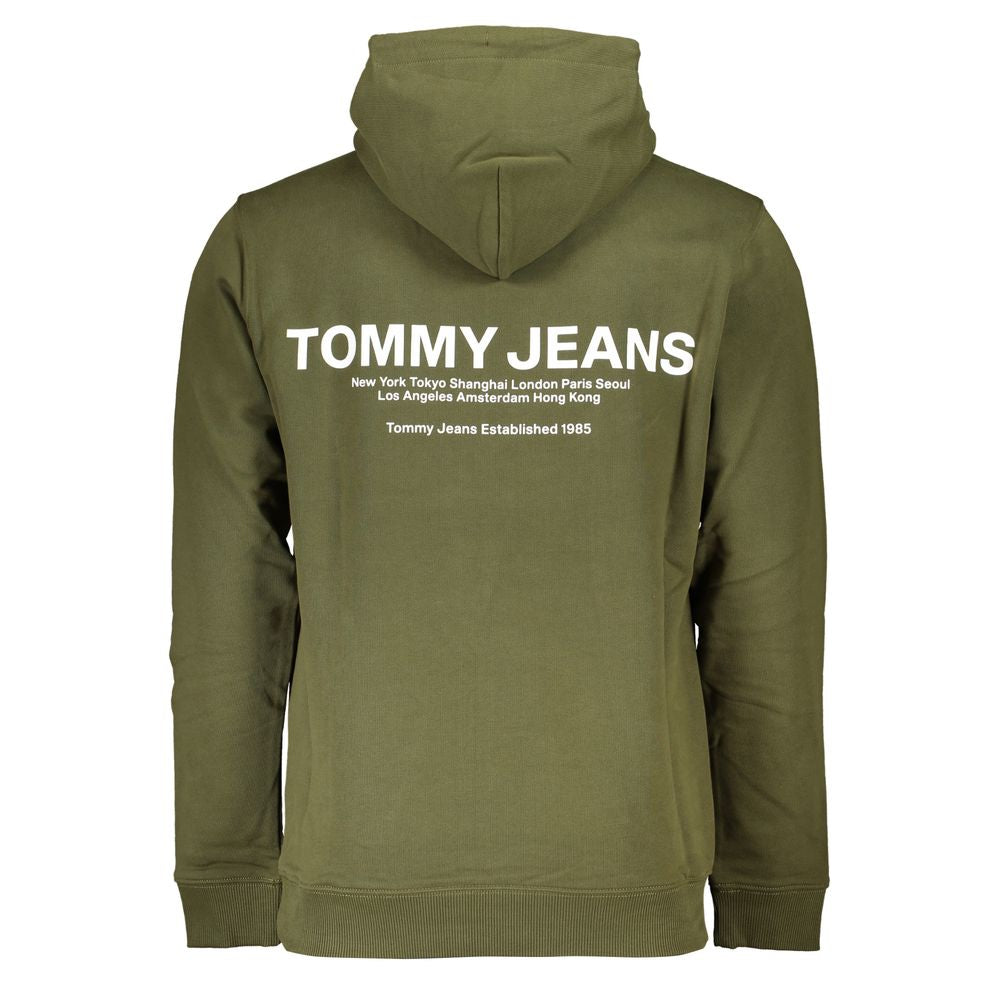 Tommy Hilfiger Grüner Baumwollpullover für Männer