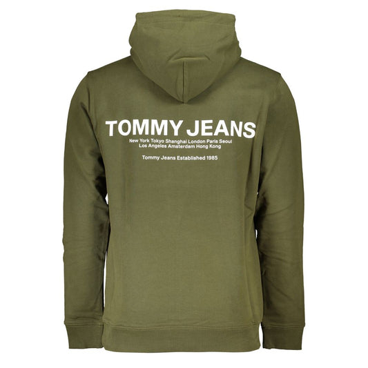Tommy Hilfiger Grüner Baumwollpullover für Männer