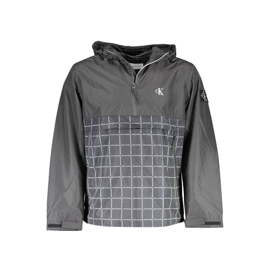 Calvin Klein Schwarze Polyester Herrenjacke