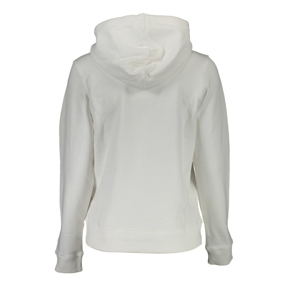 Calvin Klein Weißer Baumwollpullover für Frauen