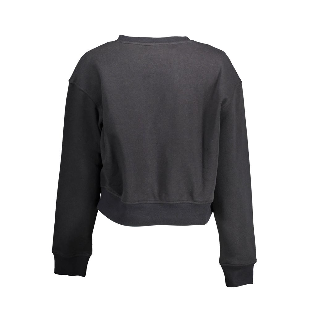 Calvin Klein Schwarzer Baumwollpullover für Frauen