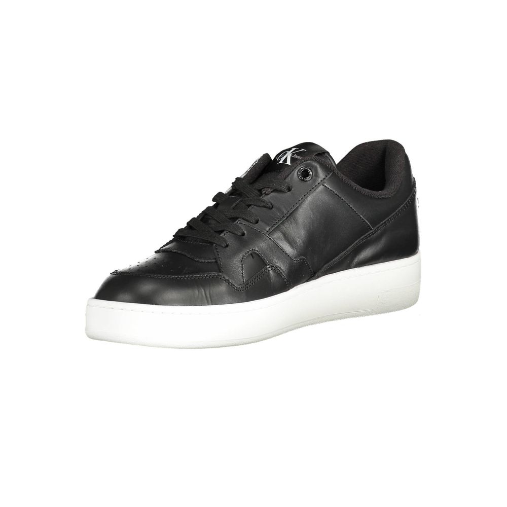 Calvin Klein Black Polyester Men Sneaker