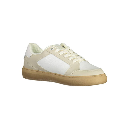 Calvin Klein Sneaker aus weißem Polyester