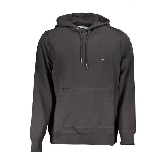 Tommy Hilfiger Schwarzer Baumwollpullover für Männer