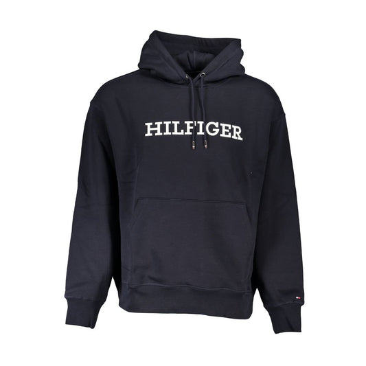 Tommy Hilfiger Blauer Baumwollpullover für Männer