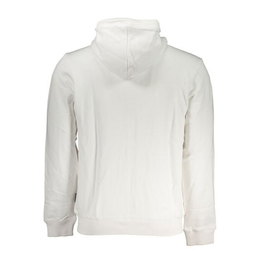 Napapijri White Cotton Sweatshirt