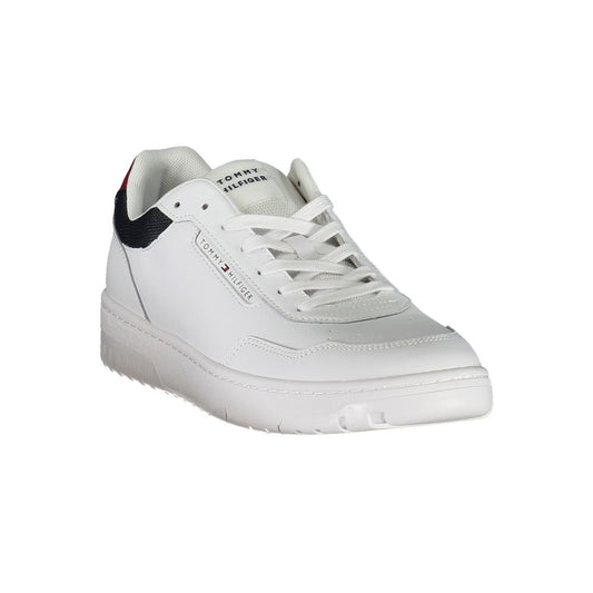Tommy Hilfiger Bianco Leather Mens Sneaker