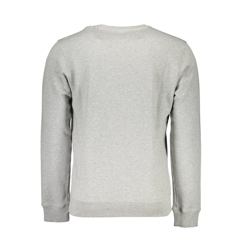 North Sails Grigio Cotton Men Sweatshirt