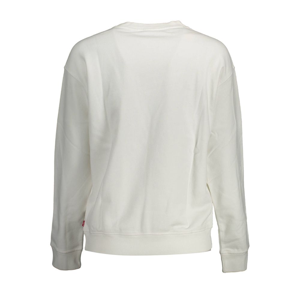 Levi's Weißer Baumwollpullover für Frauen