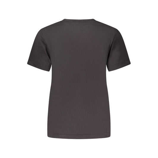 Calvin Klein Schwarzes Baumwoll-T-Shirt für Frauen