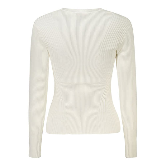 Guess Jeans Bianco Viscosa Women Sweater