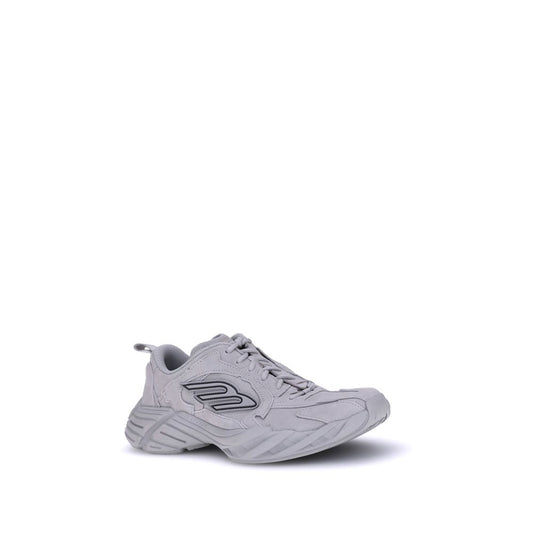 Balenciaga Gray Polyester Athletic Sneakers