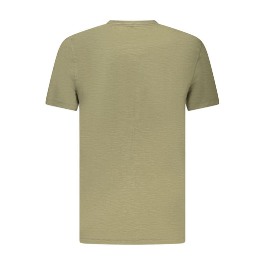 Hugo Boss Grünes Baumwolle Männer T-Shirt